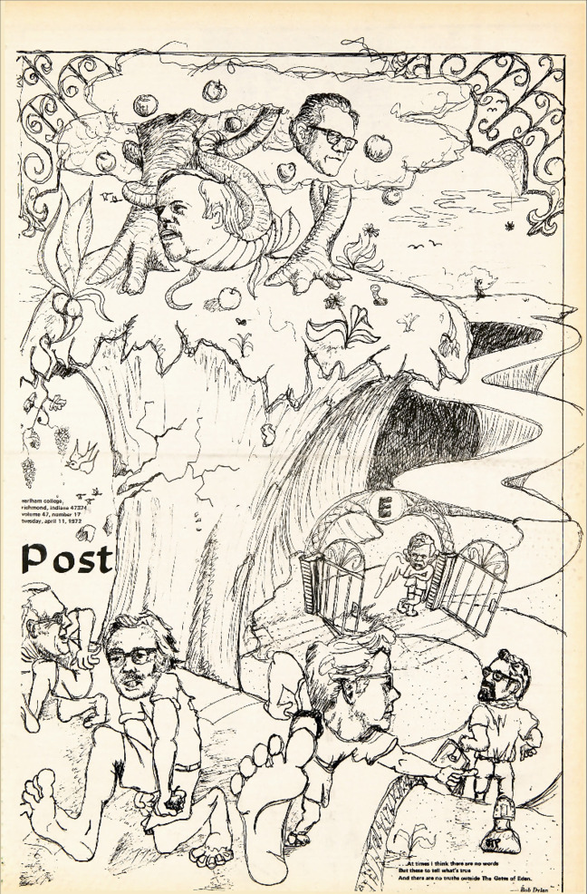 Earlham Post: April 11, 1972 Thumbnail