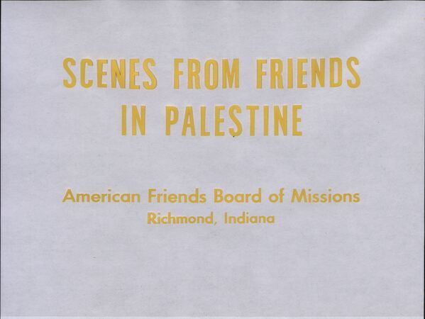 American Friends Board of Missions Transparencies miniatura