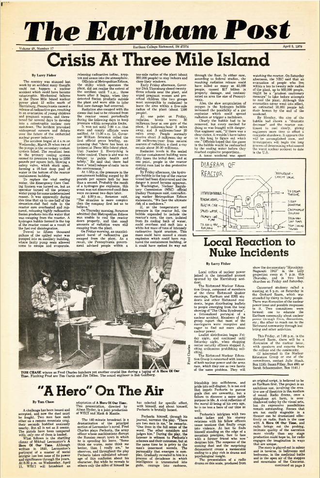 Earlham Post: April 5, 1979 Thumbnail